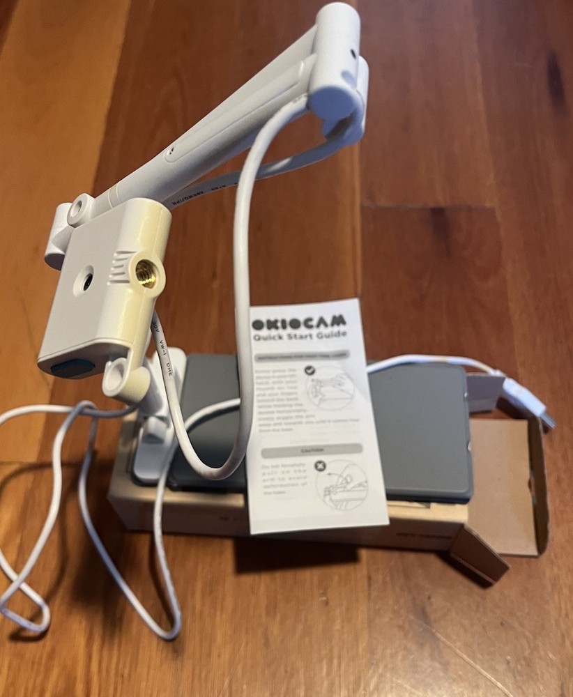 OKIOCAM S USB Camera Compatible with Chromebook, PC, and Mac