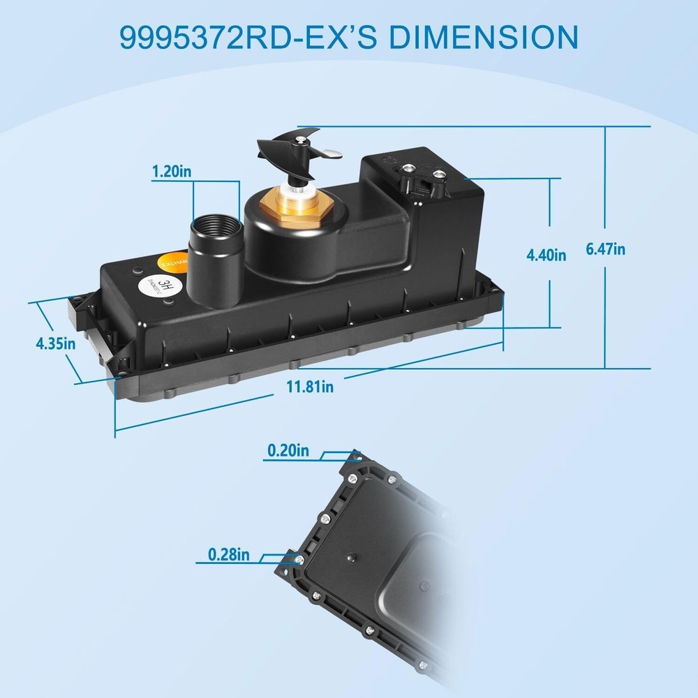 9995372RD-EX Robotic Pool Cleaner Motor Unit Fit Dolphin Advantage Plus Premier