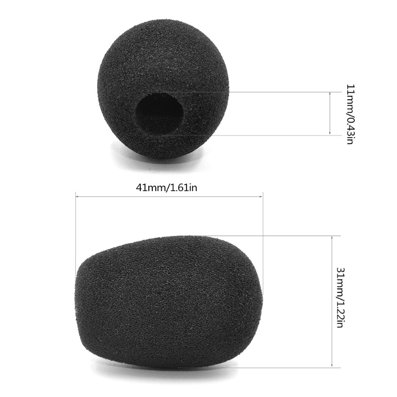 Soft & Thick Sponge Protector for BlackShark Mic Pull-resistant Foam Cover