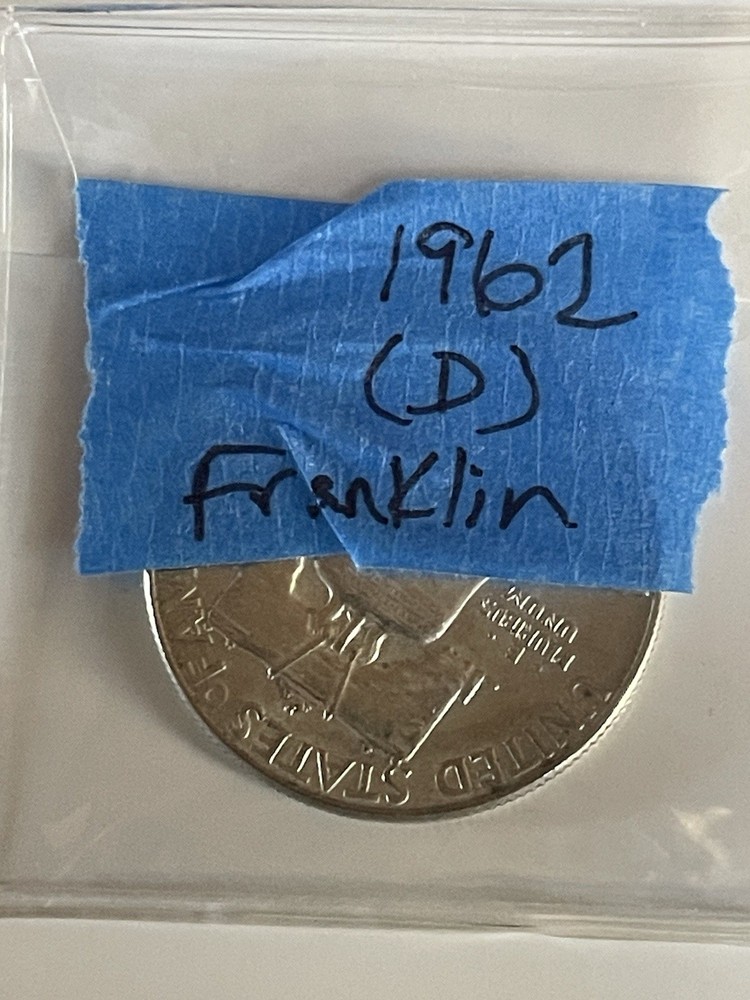1962 Franklin Half Dollar 50c