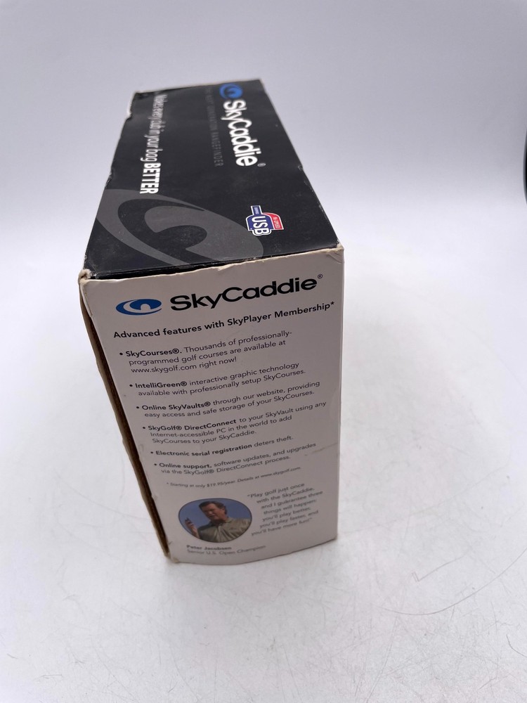 SkyGolf SkyCaddie SG2 Handheld Golf GPS Rangefinder Programmable Digital Display