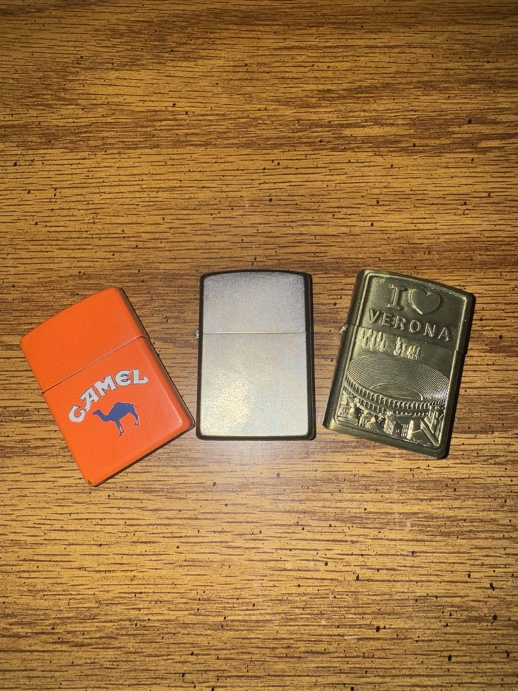 Lighters- Camel, Zippo, Etc