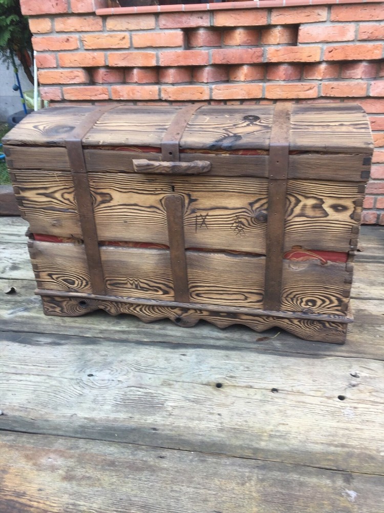 Unique Handmade Storage Trunk Coffee Table Custom Order