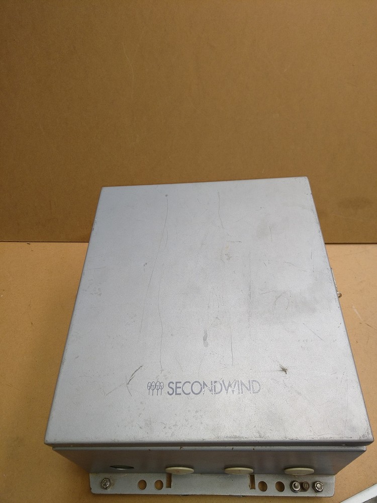 SecondWind NOMAD 2 Data Logger for Wind Resource Assessment, turns on