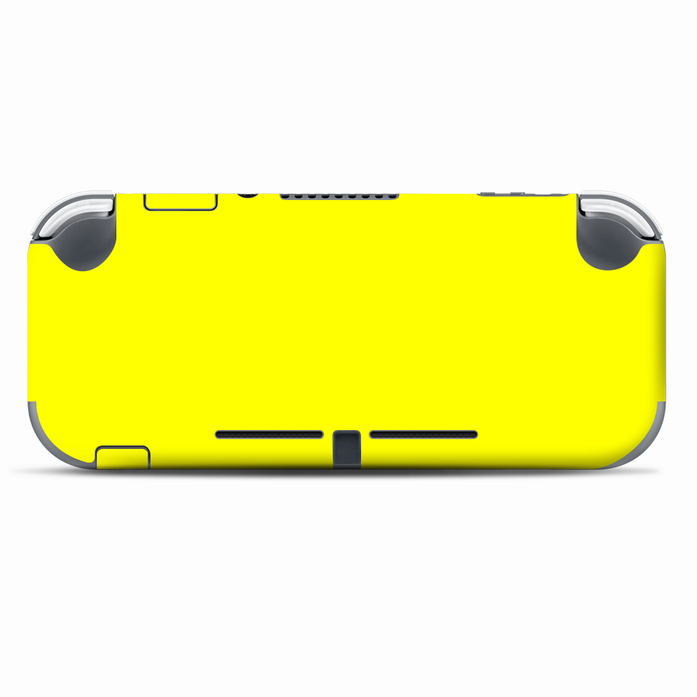 Skins Decals wrap for Nintendo Switch Lite - Bright Yellow