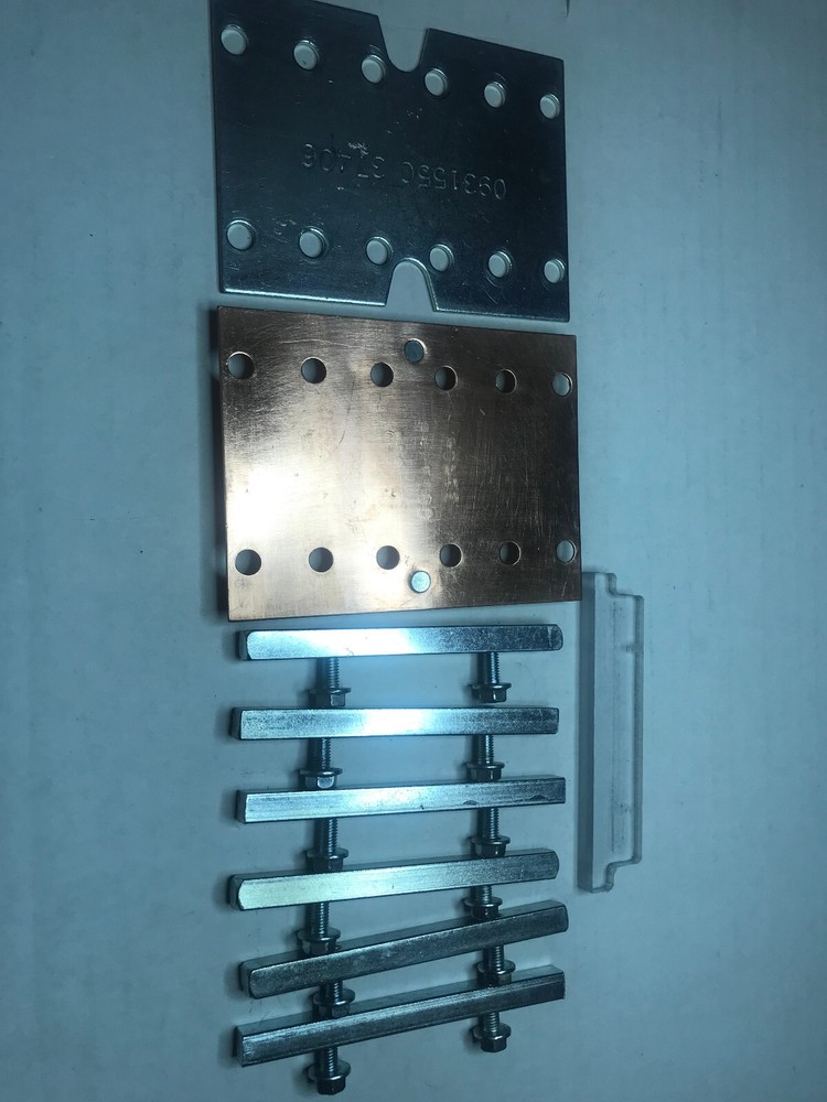 BUSBAR, THREADED INSERTS AND BOLTS, PLASTIC DIVIDER for SPIM08HP