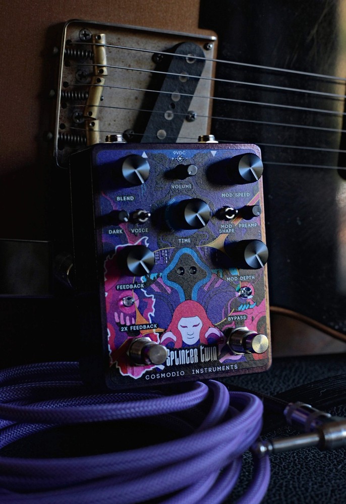 Cosmodio Splinter Twin Time Modulator Effects Pedal