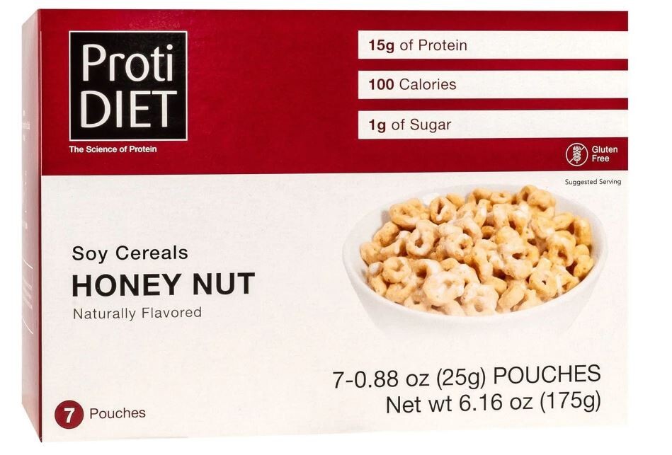Proti Diet High Protein Honey Nut Soy Cereal - IP Compatible