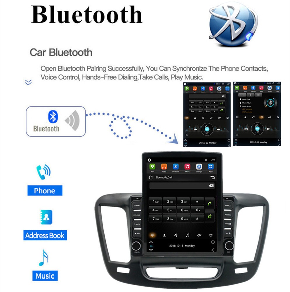 Fit For Chrysler 200 2015-2019 Android 13 Car MP5 Player Bluetooth Mirror Link