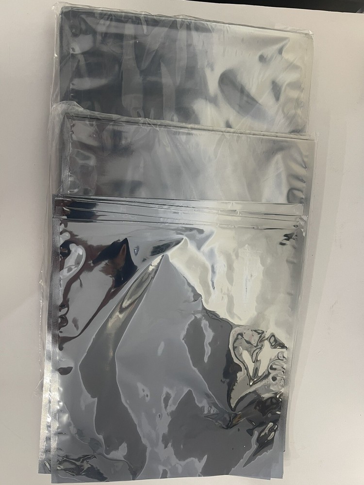 100 Pcs 10” X 18” Open Top Anti static Shielding Bags