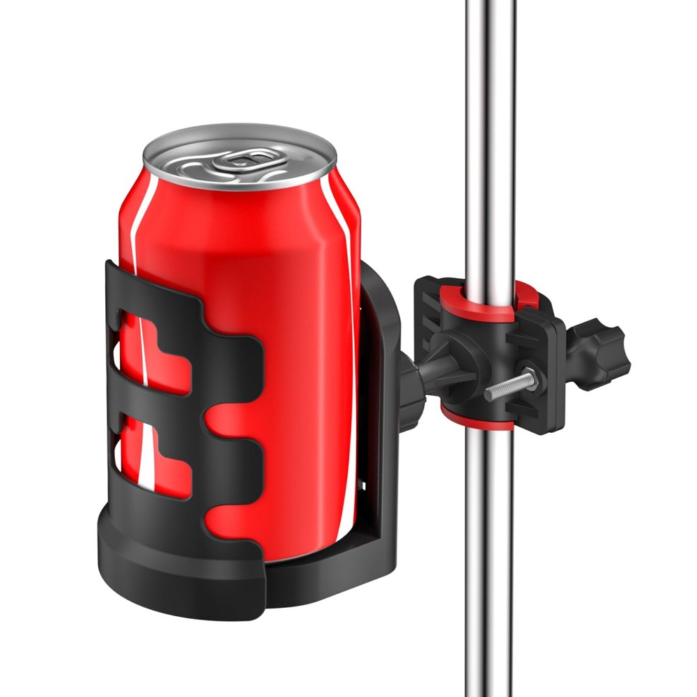 Adjustable 360 Degree Mic Stand Drink Holder Clamp