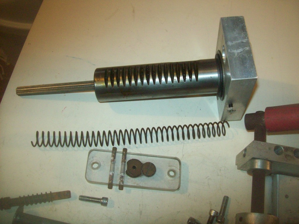 Quill & Vise Assembly & Assorted Parts From Manhattan Drill Press Model 951210