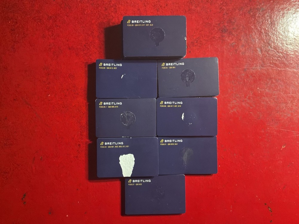 Breitling Quick Start Guide Booklet Manual, For Different Watch Models Available