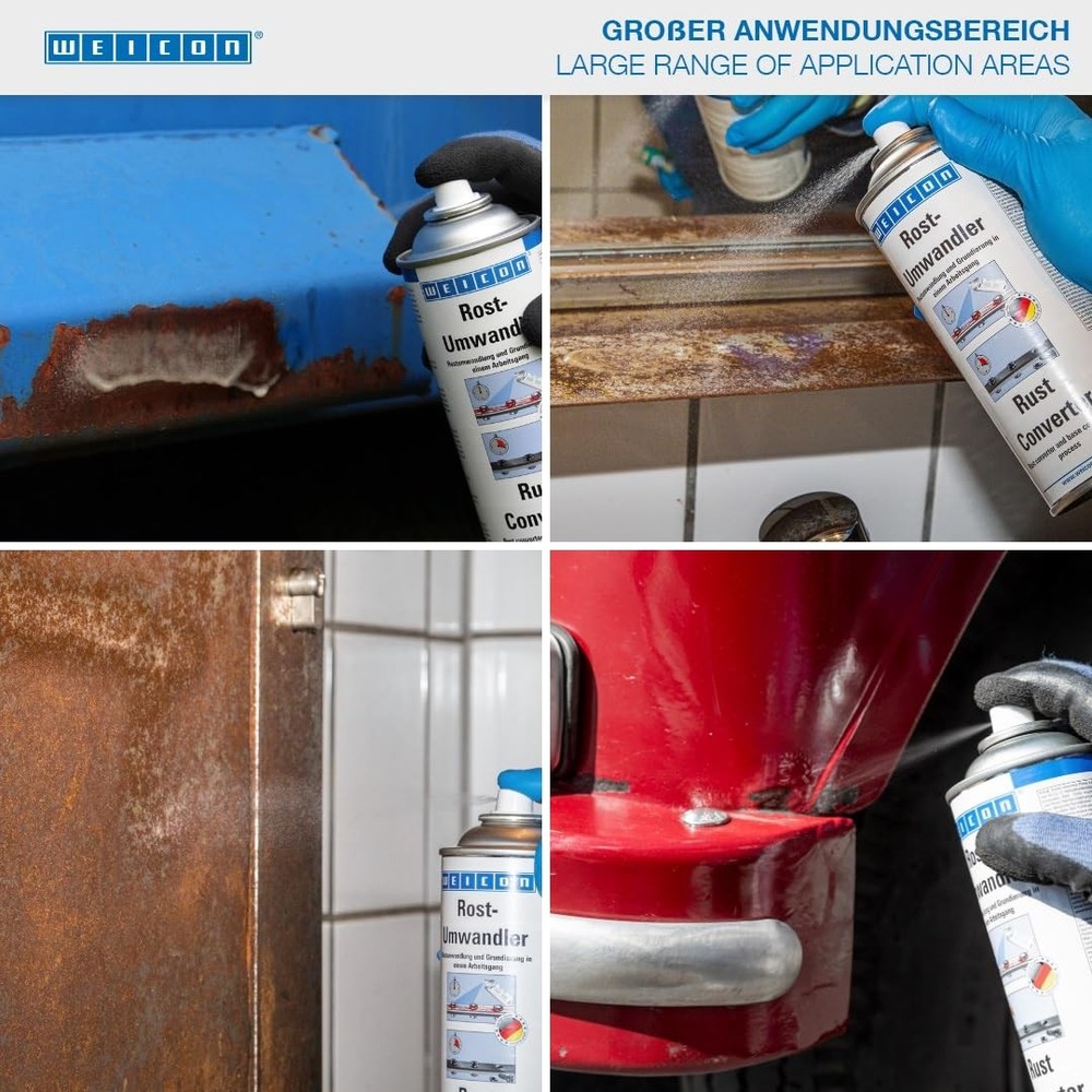 Rust Converter 400ml, Rust Converter with Primer, Neutralises Rust and S...