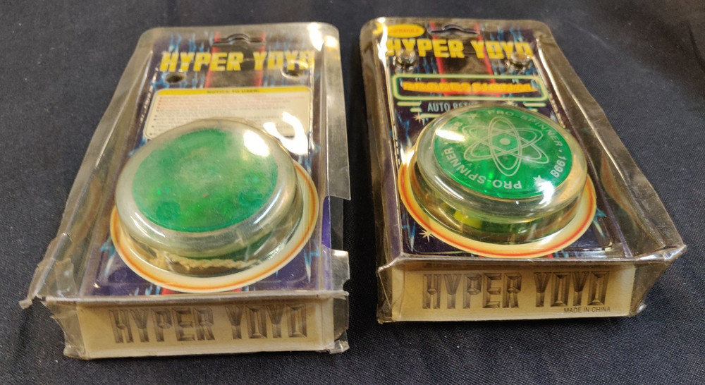 1999 Hyper Yoyo Pro Spinner Auto Return System Professional 2 pc