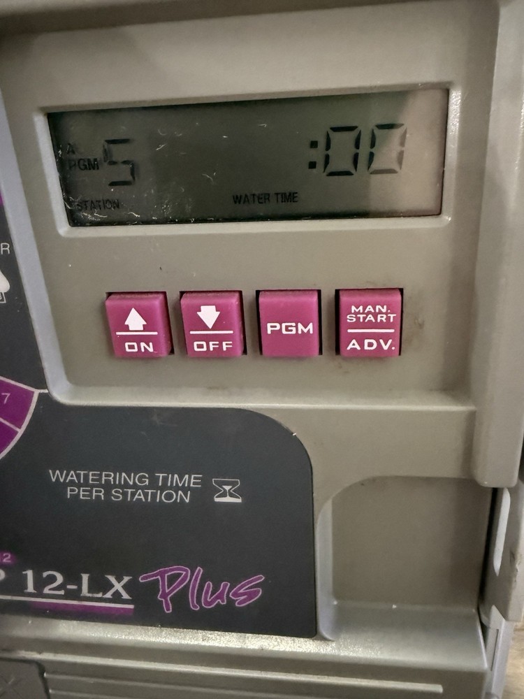 Rainbird ~ ESP 12-LX Plus ~ Professional Controller/Timer ~ Tested ~ With 2 Keys
