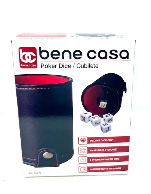 Bene Casa - Poker Dice / Cubilete