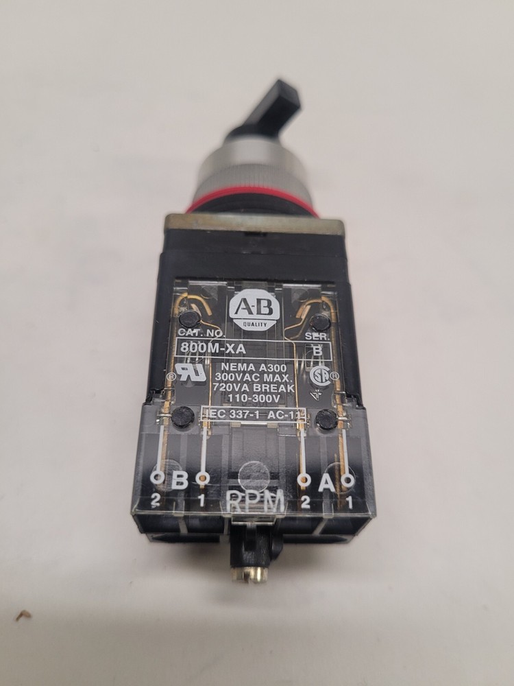 Allen Bradley 800MR-JH2BLA Selector Switch