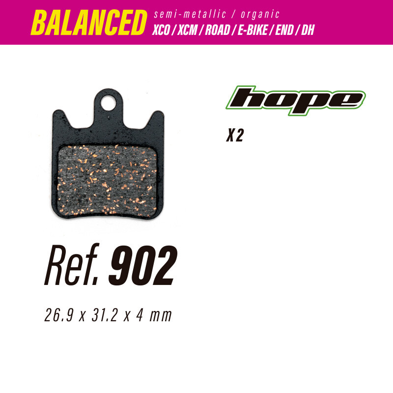 LESS BRAKES - Balanced, Powerful, Progressive - Brake Pads
