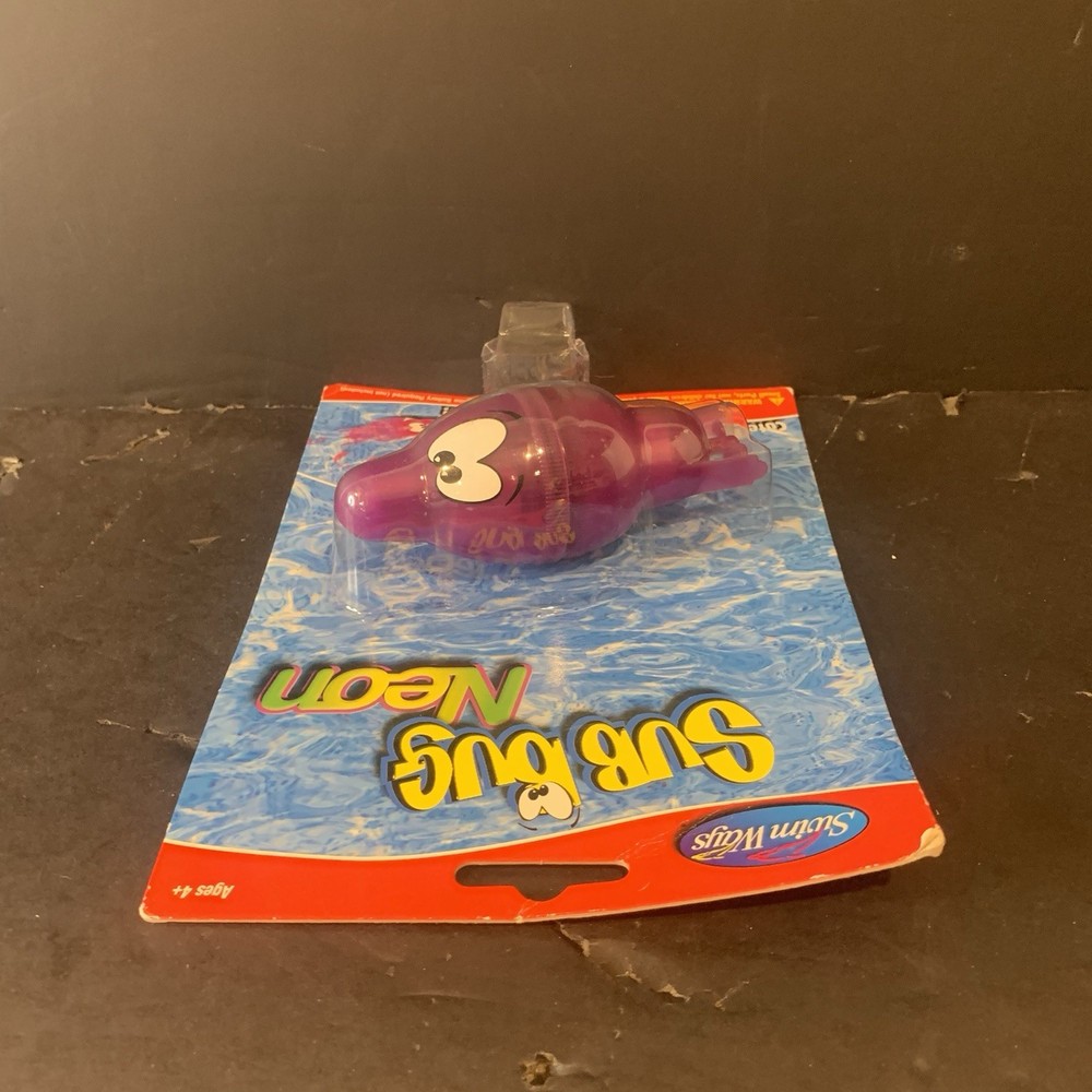 Rare Swim Ways Sub Bug Neon Vintage