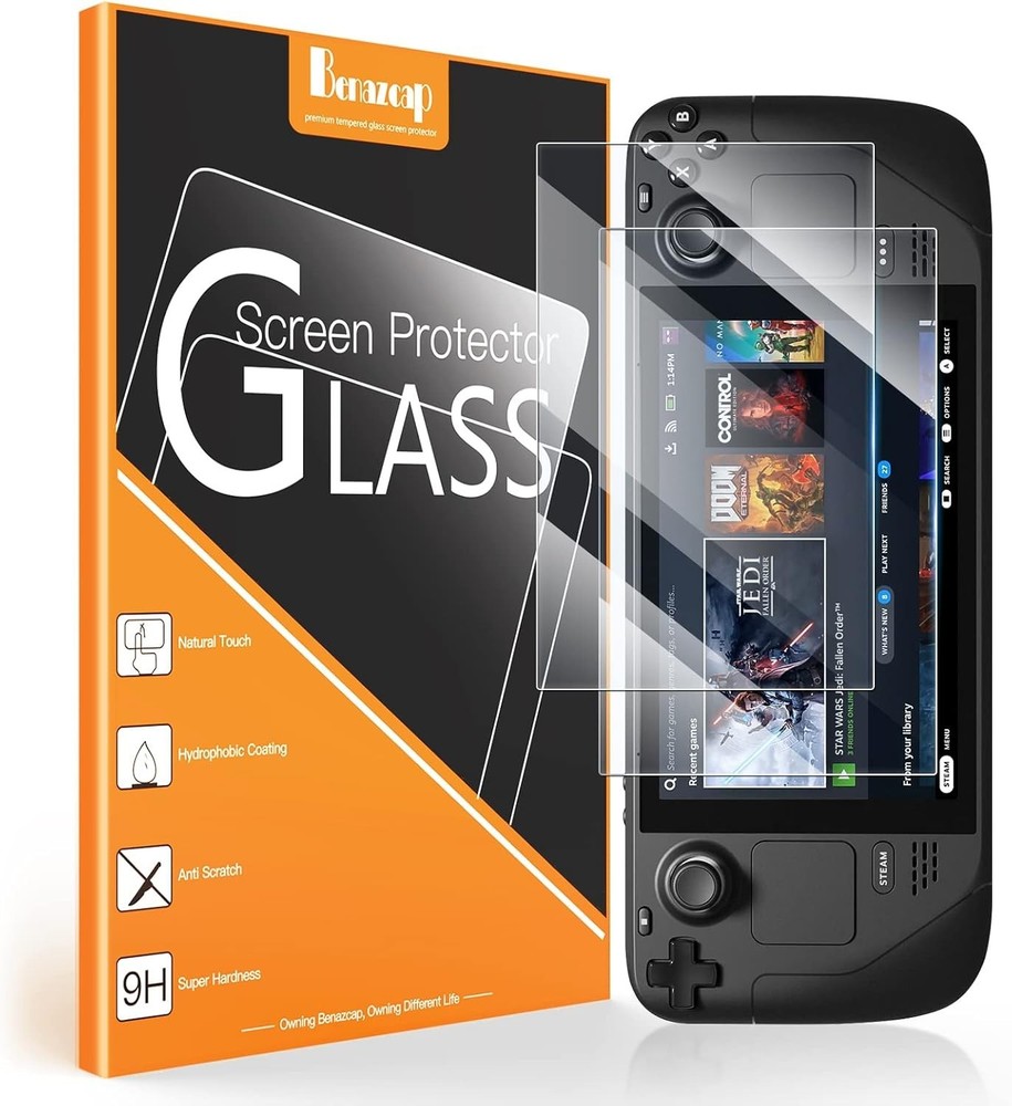 Ultra Thin 2 Pack Steam Deck Screen Protectors - Waterproof & Scratch Resistant