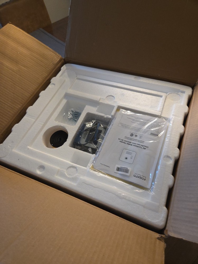 New Fogatti RV tankless water heater