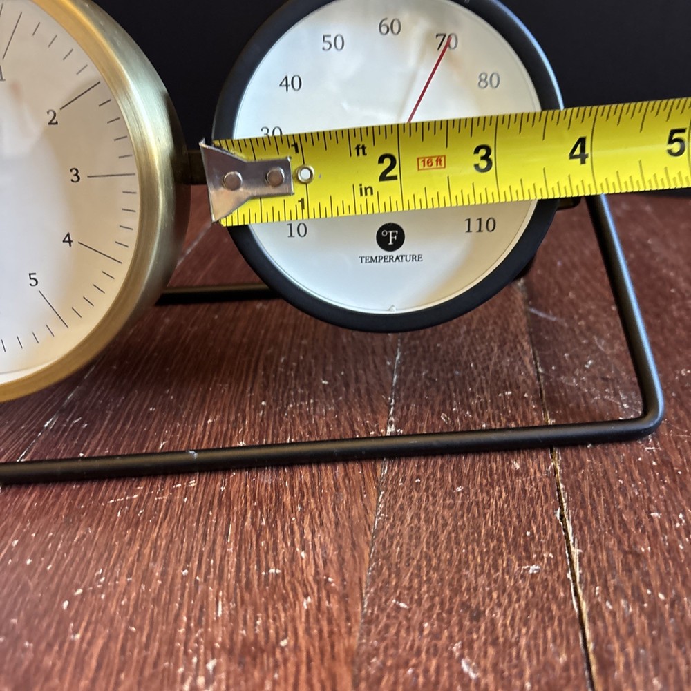 Magnolia – Hearth & Hand Desktop Clock And Temperature Decor - Tested-
