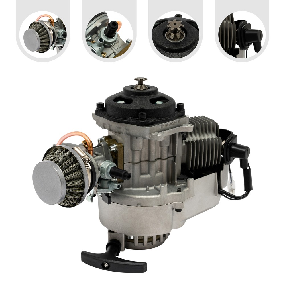 49CC 2Stroke Pull Start Engine Motor Pocket Mini PIT Quad Dirt Bike ATV NEW