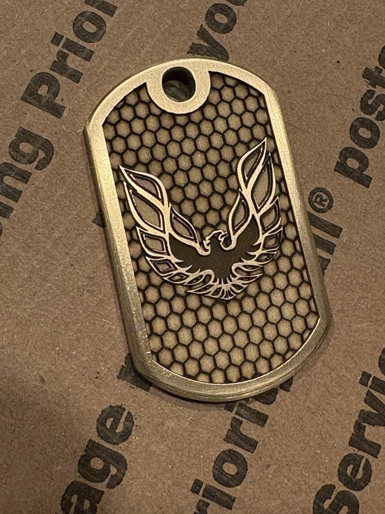 Bandit Custom Solid Brass Keychain 2 Sided