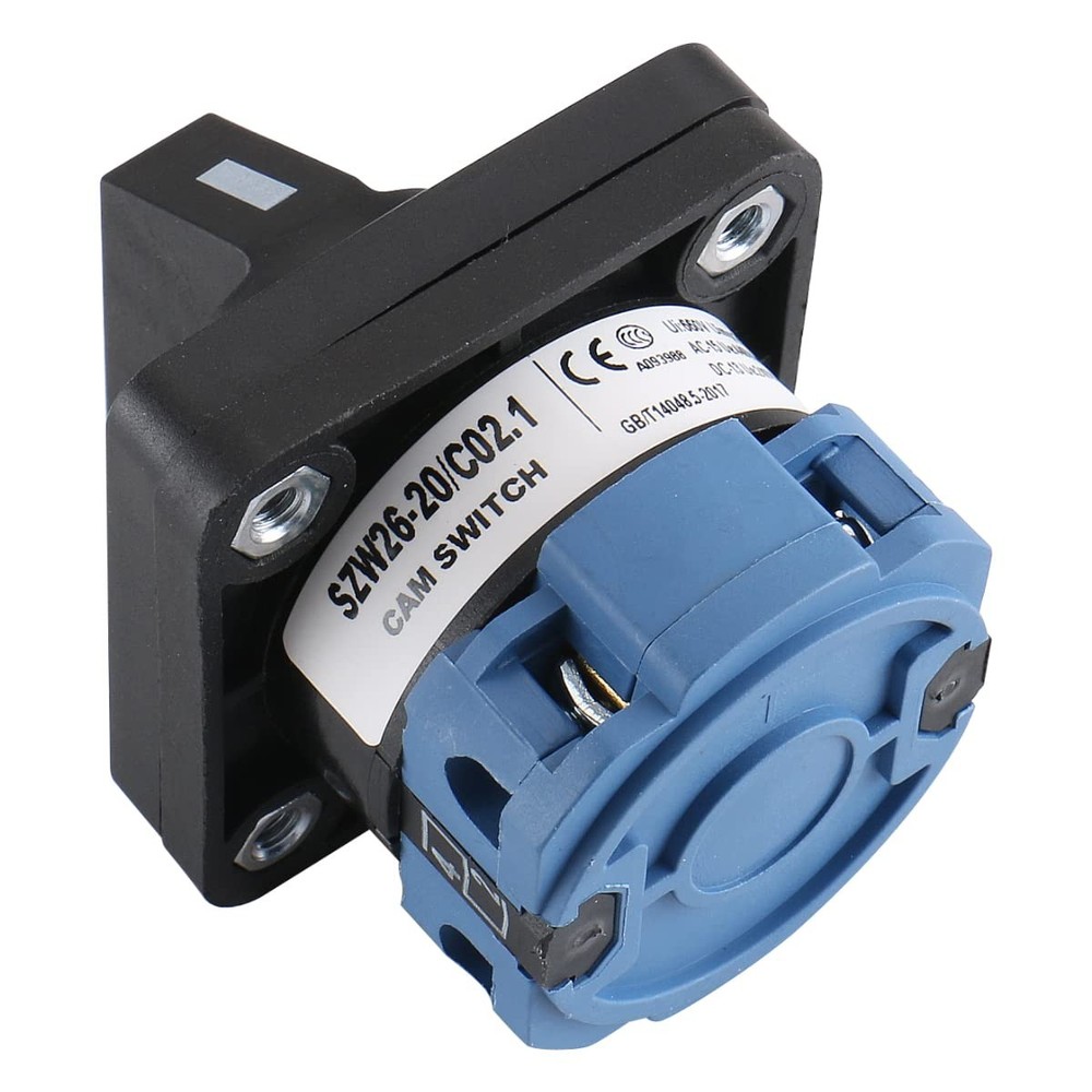 Cam Combination Changeover Switch AC 660V 20A 2 Position 4 Terminals Switch