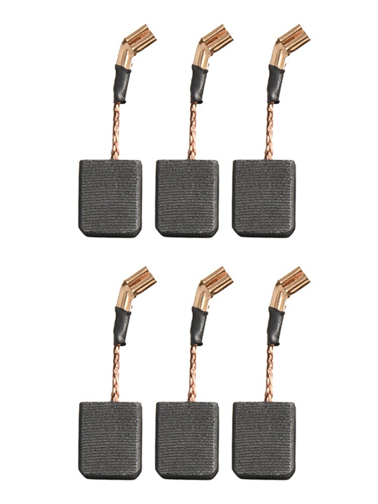 For N257540 Angle Grinder Carbon Brushes 6pcs Compatible with Various Models