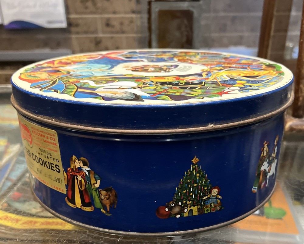 Hans Christian Andersen Biscuit Tin Kjeldsen & Co Denmark