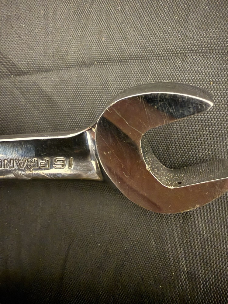 Franklin Stubby Ratchet Combination Spanner/Wrench - 16mm - AF7216 - CRV