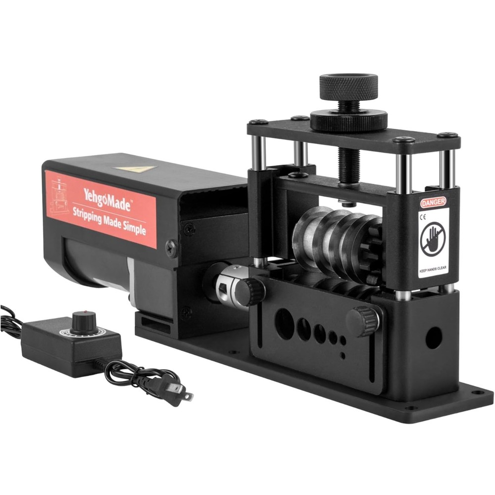 Electric Wire Stripper Machine with Enhanced Motor, High-Efficiency Cable Str...