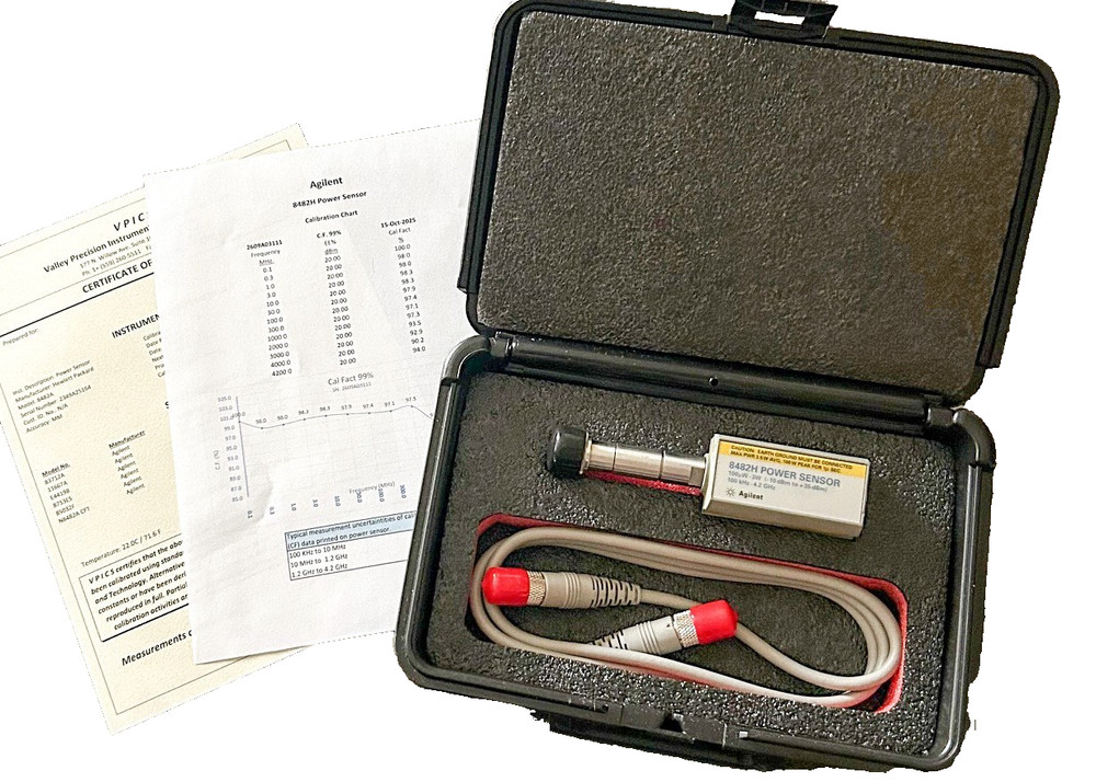 Agilent E4418B EPM RF Power Meter System | 8482H Sensor | E9288A Cable