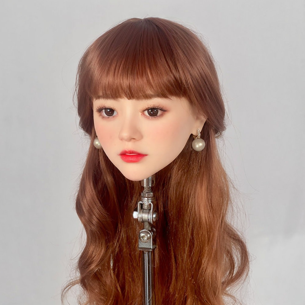 TPE practice head model M16 interface makeup hairstyle universal wig given as