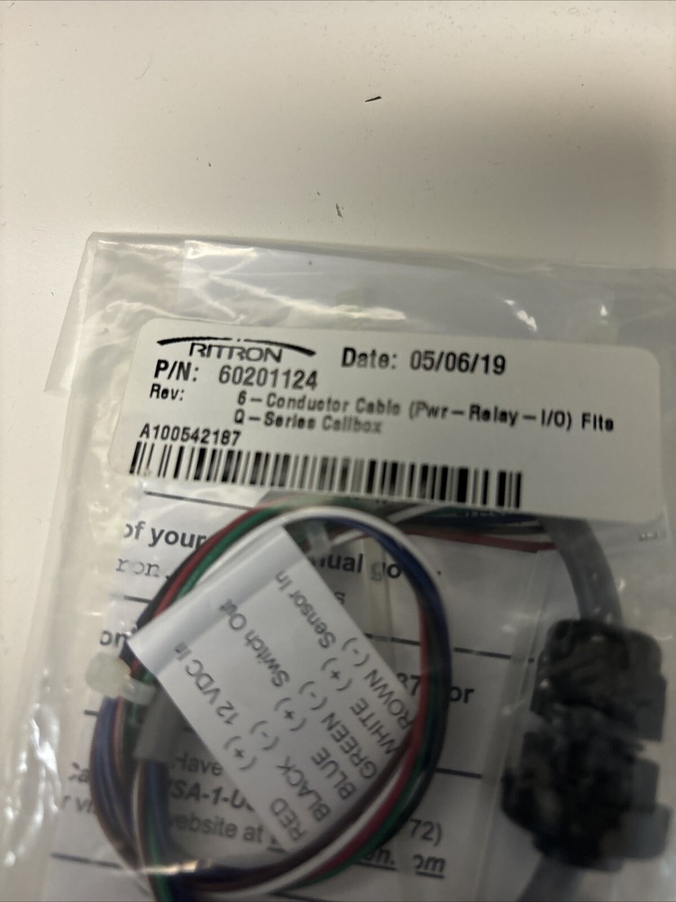 Ritron 60201124 6-conductor Cable