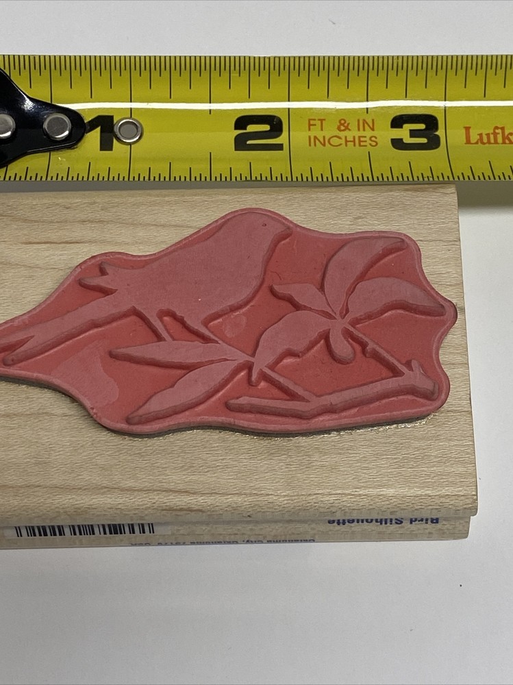 Bird Silhoutr GR 1151 Stampabilities 2009 Rubber Stamp