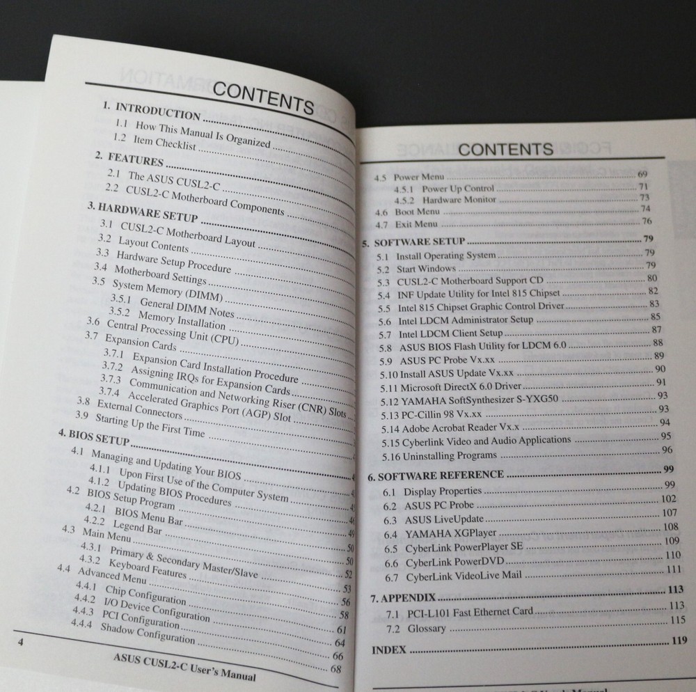 ASUS CUSL2-C Motherboard User Manual, October 2000 - manual only