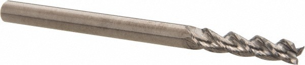 Accupro 3/8", 2-1/2" LOC, 3/8" Shank, 6" OAL, 3 Flute, Solid Carbide Square E...