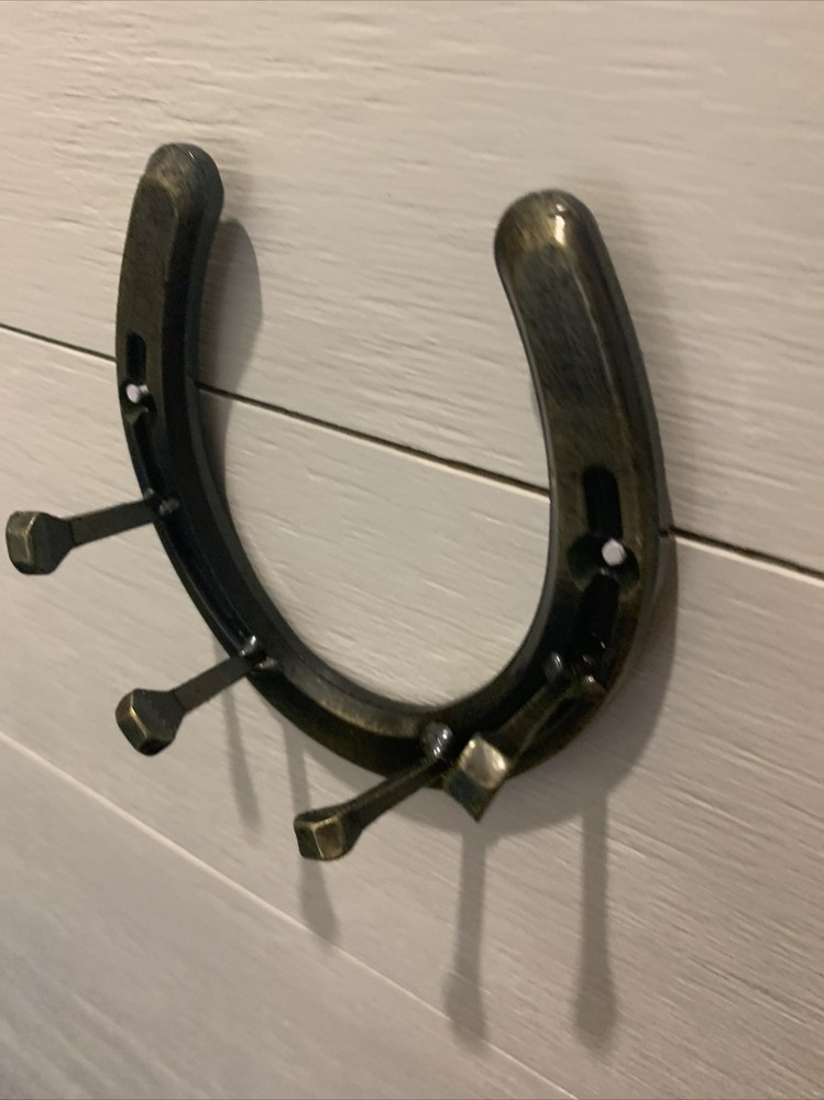 Horseshoe Key Ring Rack Necklace Holder Key Holder Decorative