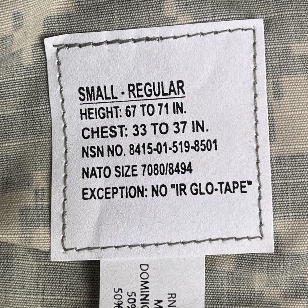 NEW BDU Propper Jacket - ACU Digital Camo - Small Regular