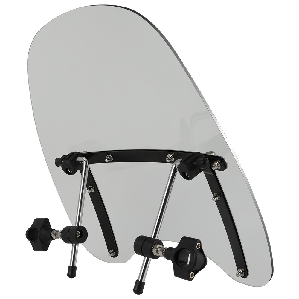 For Harley Softail Standard 7/8" 1" Handlebar Light Smoke Windshield Windscreen