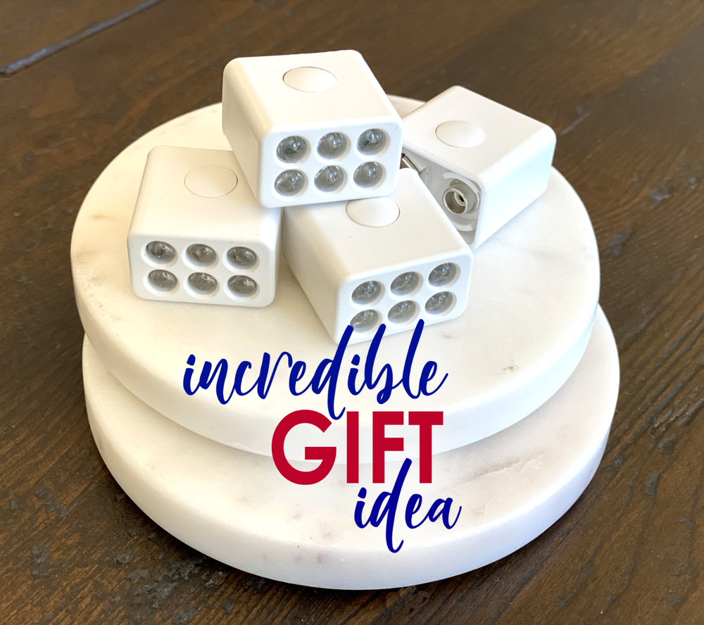 LED Flashlight 4 Pack pops on off 9V Battery small durable Push Button GIFT IDEA