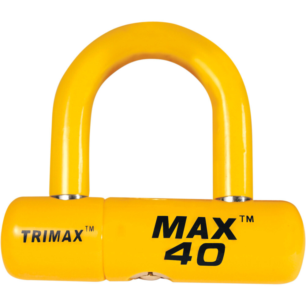 Trimax U-Lock Disc Lock - Yellow | MAX40YL