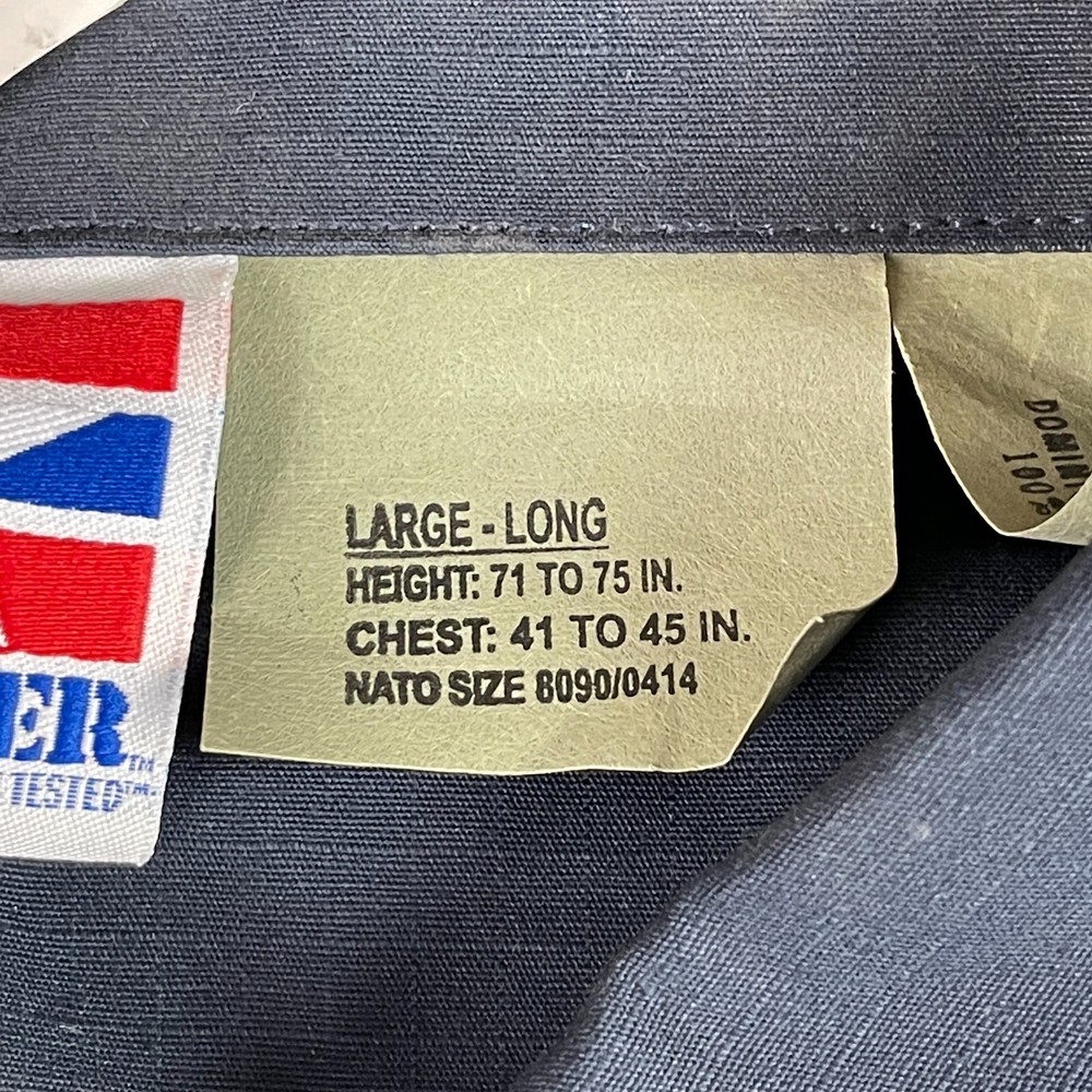 NEW BDU Propper Jacket - Navy - Large Long