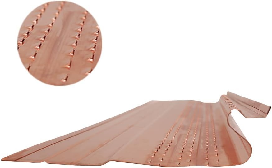 PRO Copper Gutter Guard Systems 5" Inch and 6" inch Adjustable Half Round Gutter