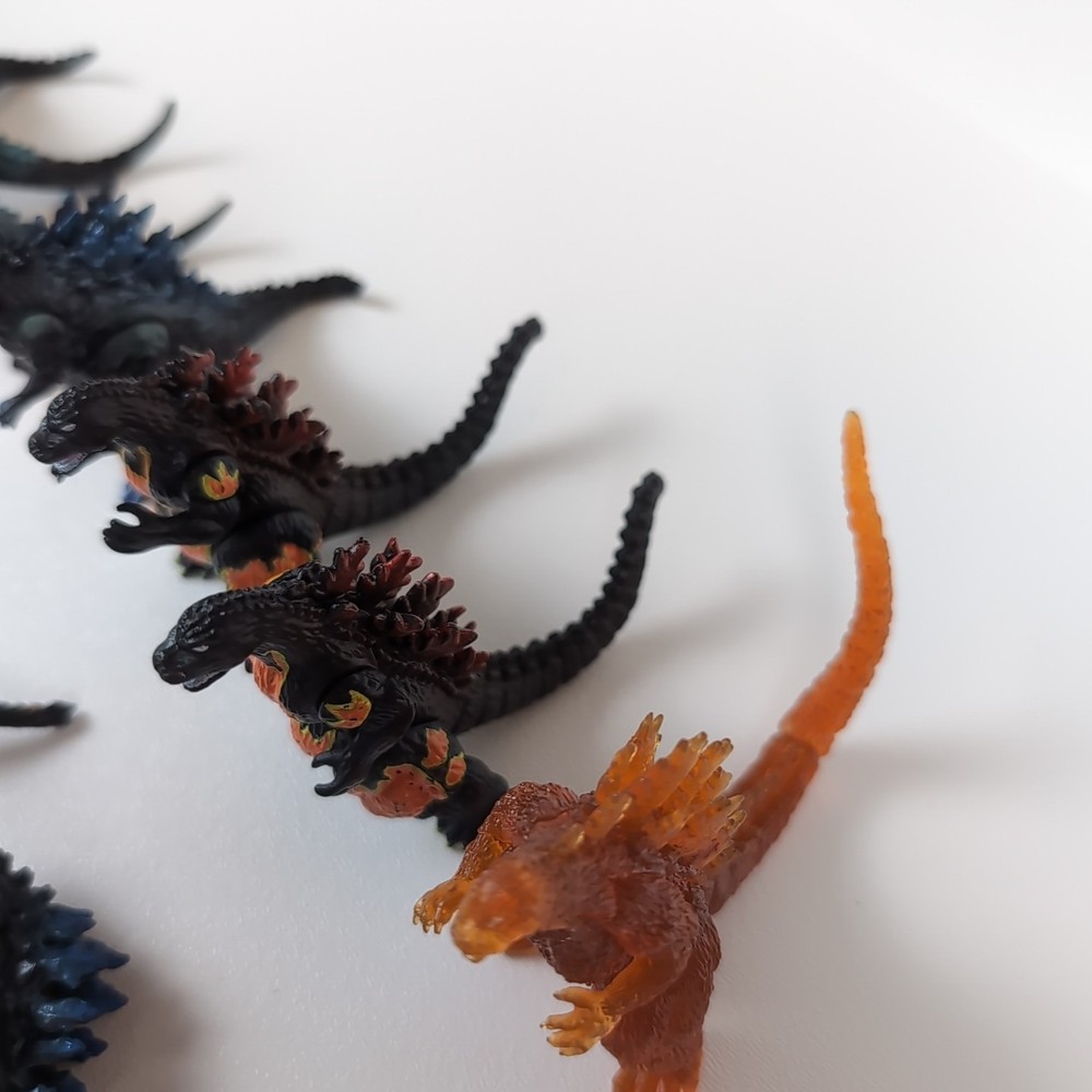 Mini Godzilla Action Figure Lot 2"