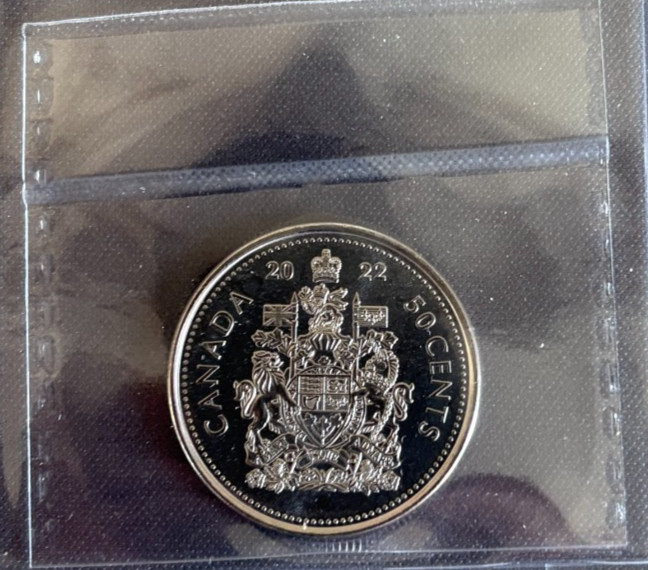Canada - 50 cents - 2022 - ICCS Certified - MS-65