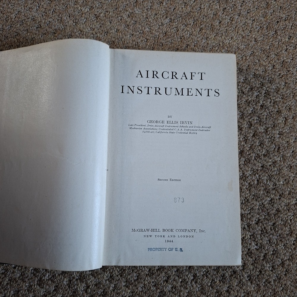 Aircraft Instruments Irvin